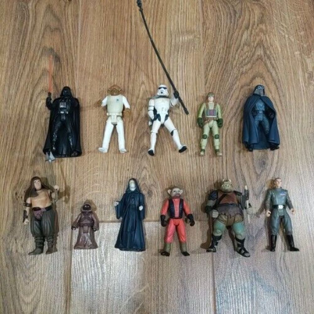 Star Wars Vintage Action Figures Lot of 35 Loose 1995 Kenner to 2004 Hasbro - Picture 4 of 13